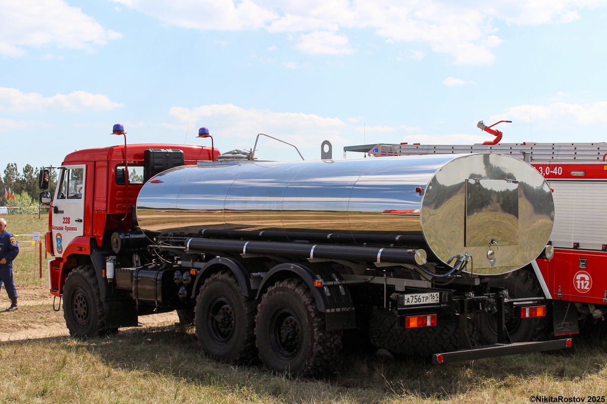 Ростовская область, № А 756 ТР 161 — КамАЗ-43118-46
