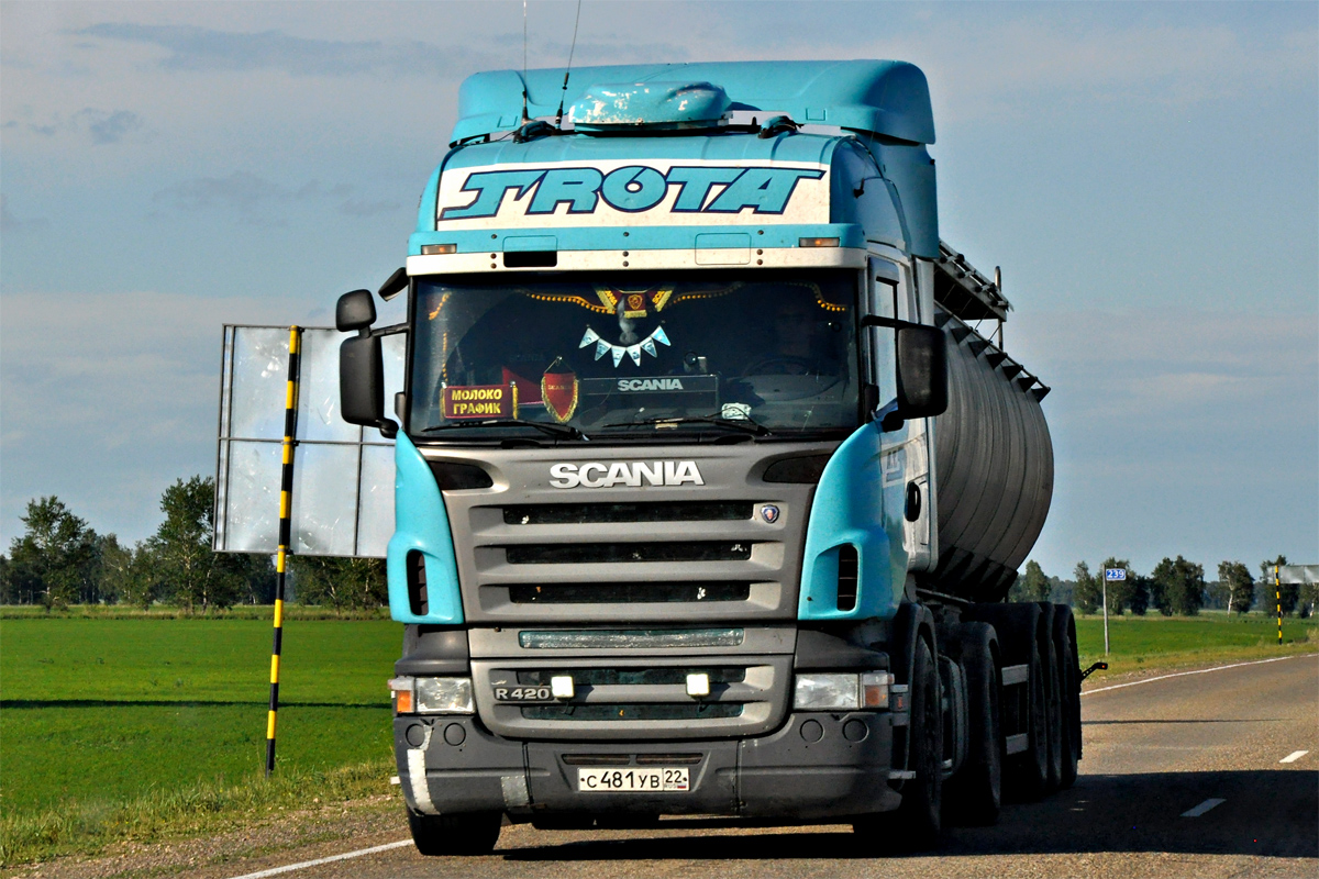 Алтайский край, № С 481 УВ 22 — Scania ('2004) R420