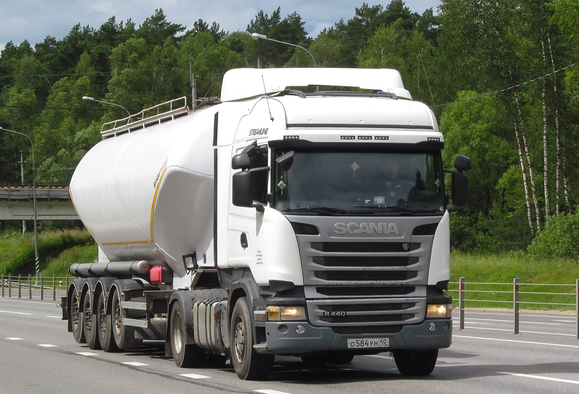 Калужская область, № О 584 УН 40 — Scania ('2013) R440