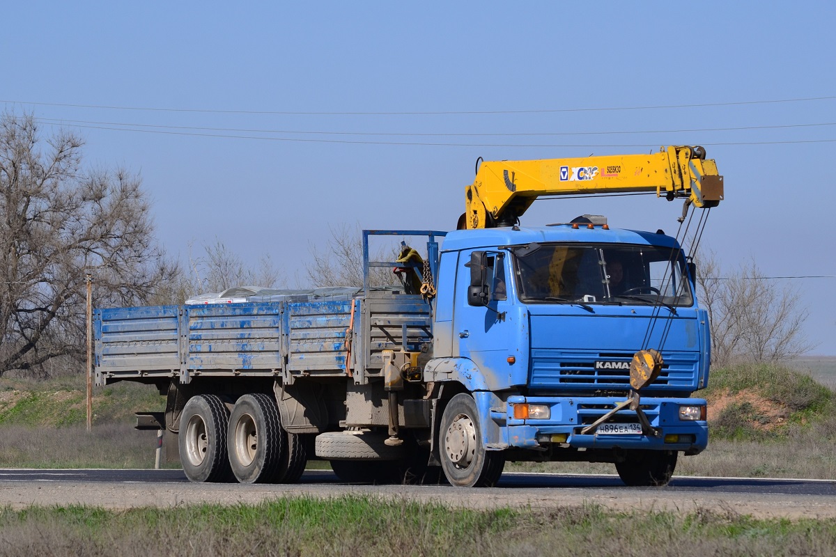 Волгоградская область, № Н 896 ЕА 134 — КамАЗ-65117-62