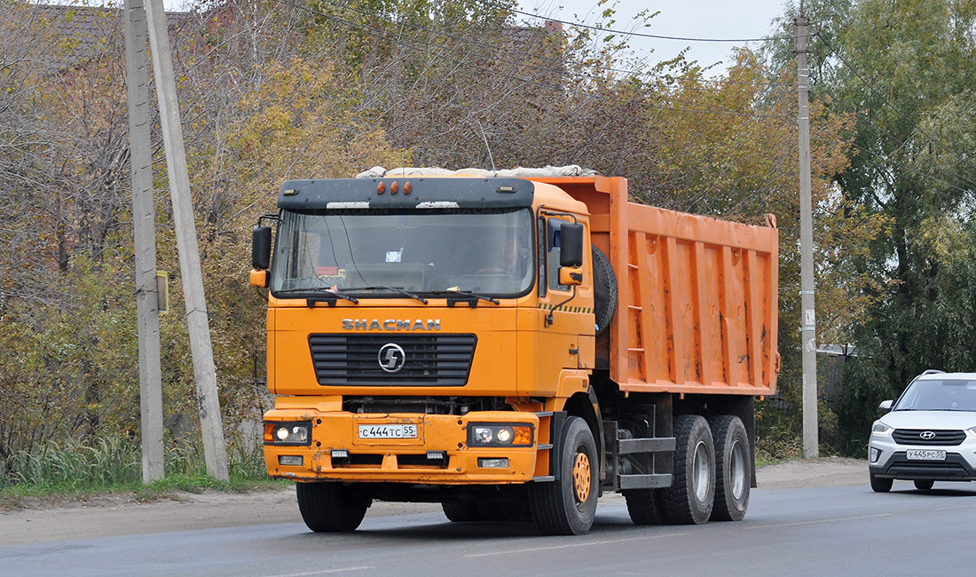Омская область, № С 444 ТС 55 — Shaanxi Shacman F2000 SX325x