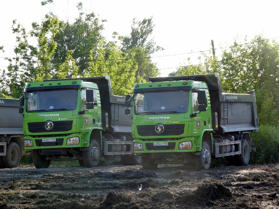 Приморский край, № Х 394 СТ 125 — Shaanxi Shacman L3000 (общая модель)