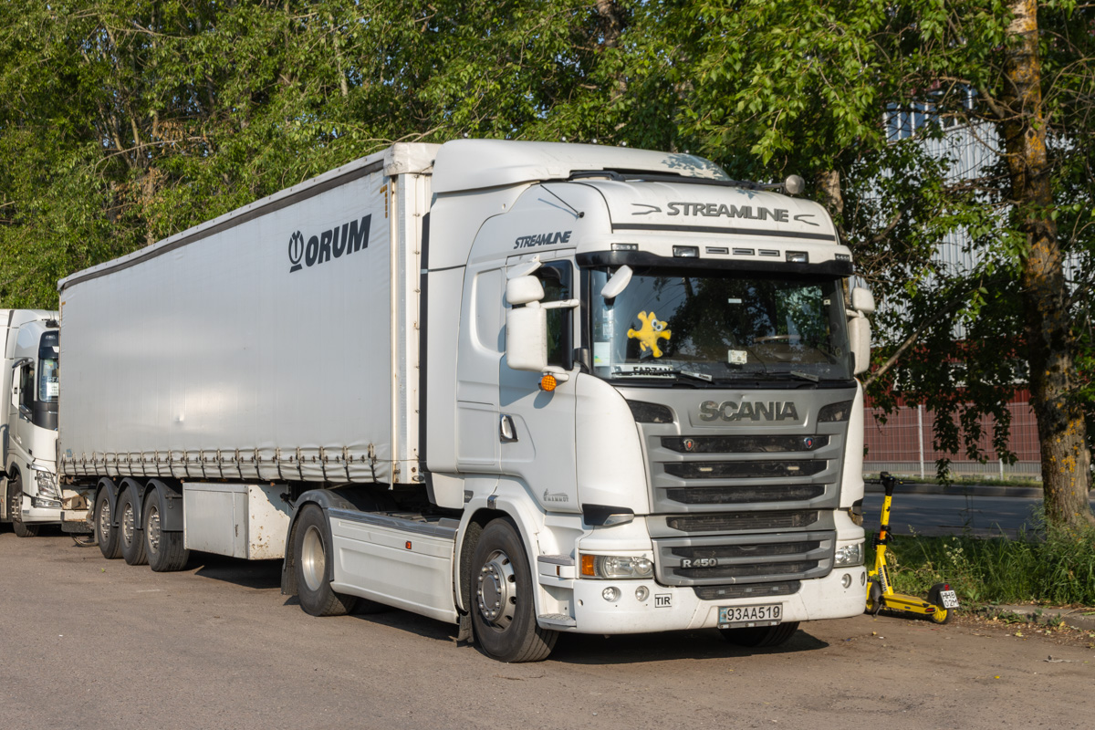 Иран, № 93 AA 519 — Scania ('2013) R450