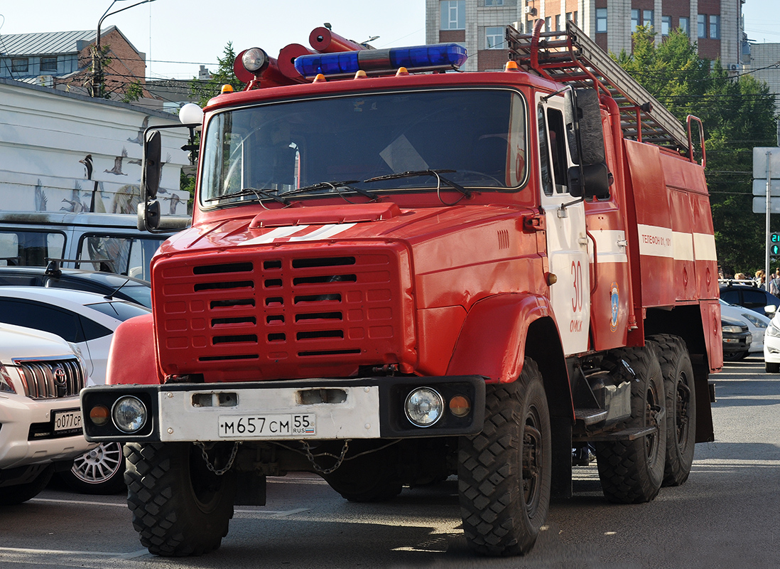 Омская область, № М 657 СМ 55 — ЗИЛ-4334 (УАМЗ)