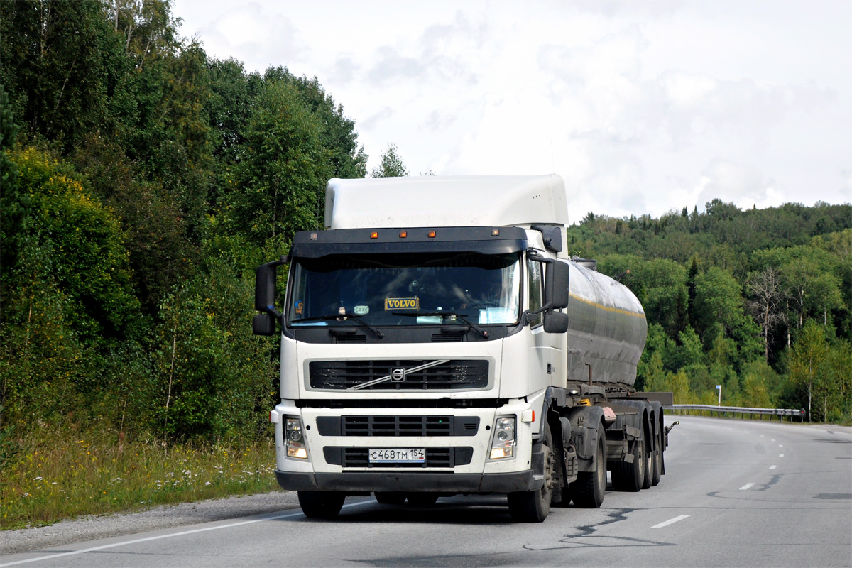 Новосибирская область, № С 468 ТМ 154 — Volvo ('2002) FM12.380
