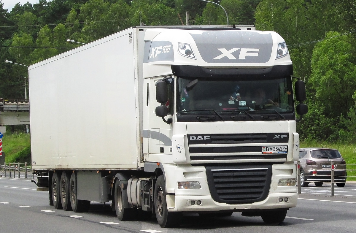 Минск, № ВА 3642-7 — DAF XF105 FT