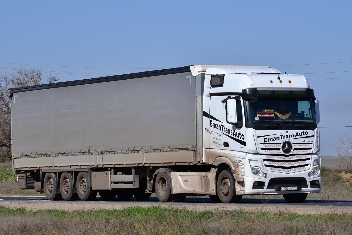 Челябинская область, № Н 450 ВА 774 — Mercedes-Benz Actros '18 1851 [Z9M]