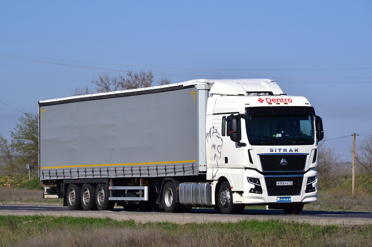 Мордовия, № М 956 РЕ 13 — Sitrak C7H ZZ4186 MAX