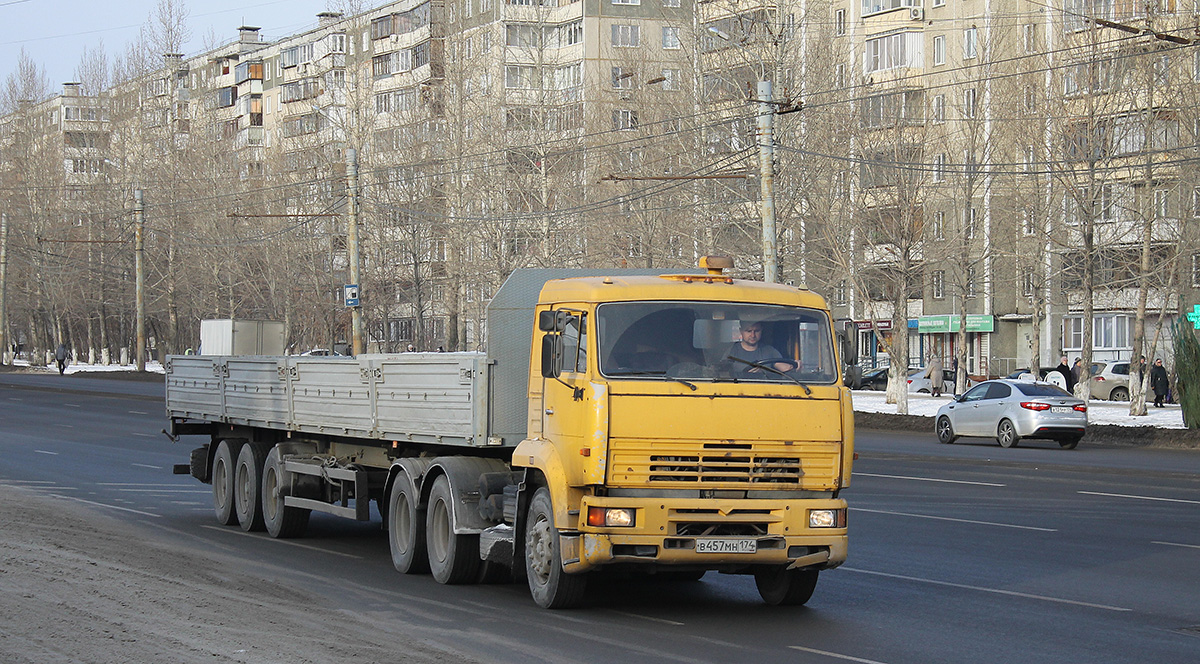 Челябинская область, № В 457 МН 174 — КамАЗ-65116 [651160]
