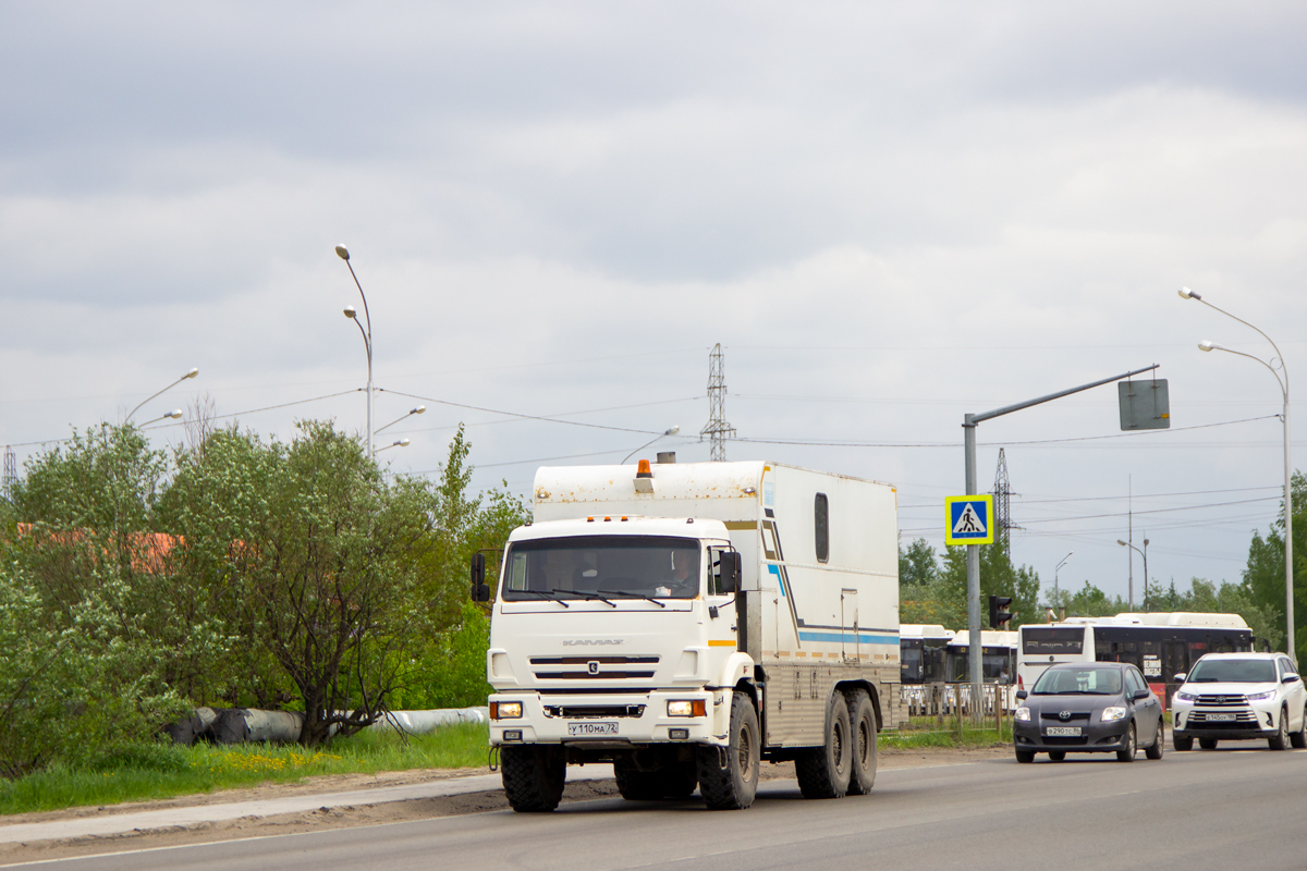 Ханты-Мансийский автоном.округ, № У 110 МА 72 — КамАЗ-43118 (общая модель)