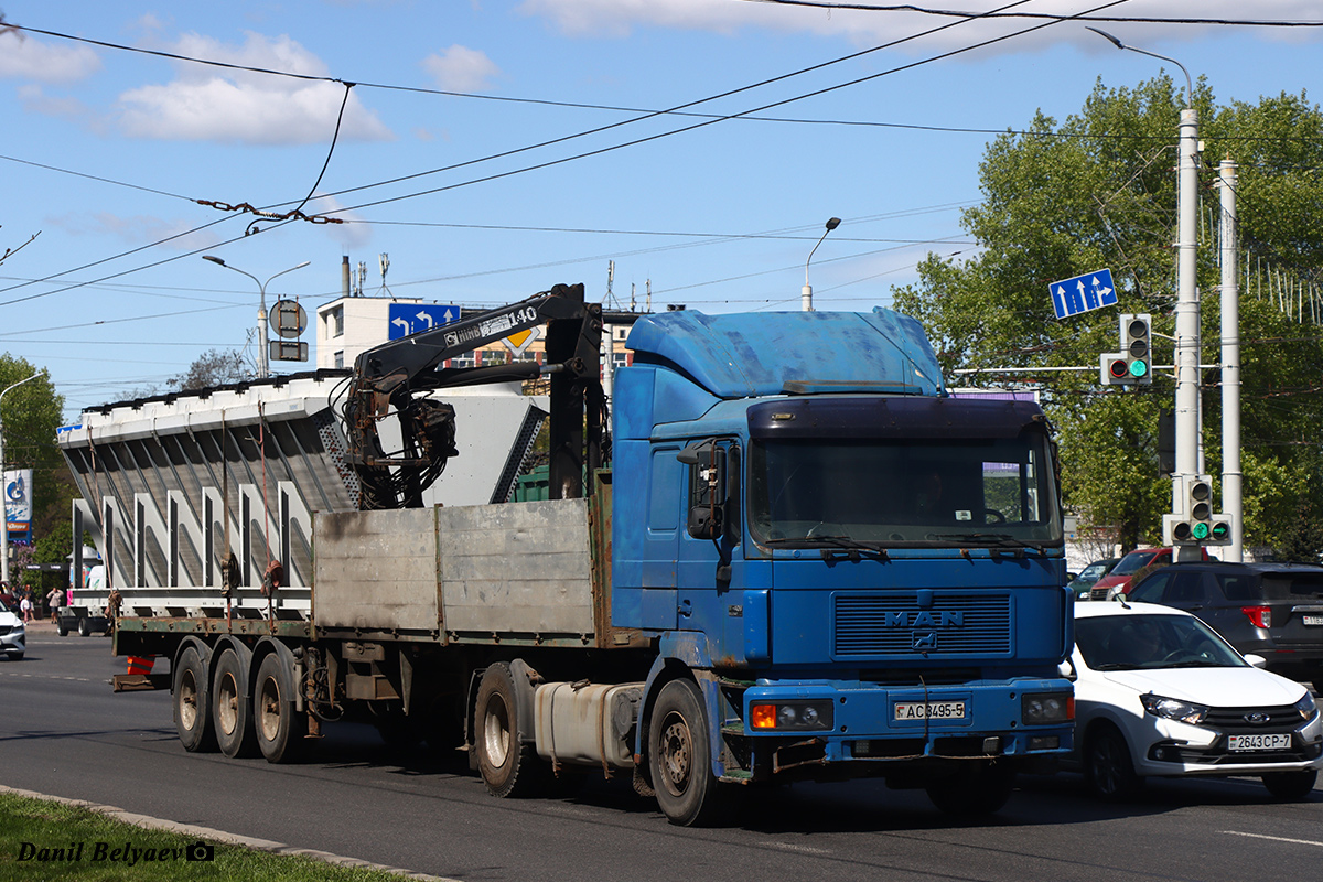 Минская область, № АС 3495-5 — MAN F2000 (общая модель)