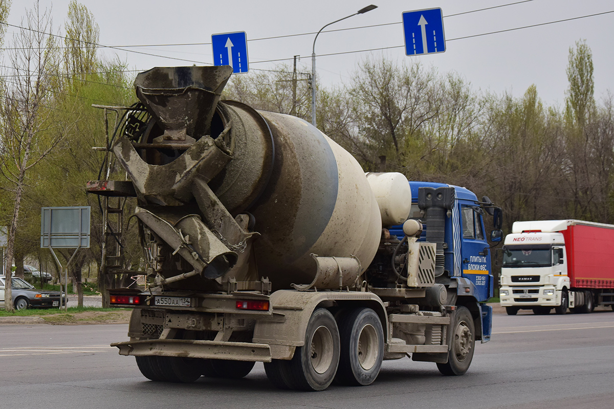 Волгоградская область, № А 550 АА 134 — КамАЗ-65115-A4(23)