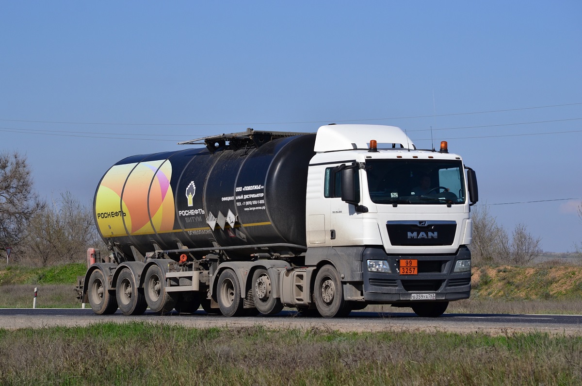Самарская область, № В 359 УА 763 — MAN TGX ('2007) 26.400
