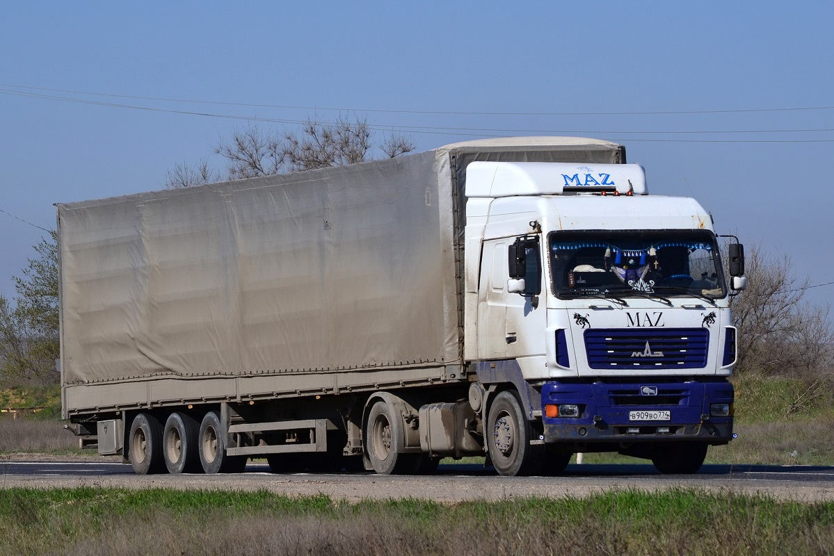 Челябинская область, № В 909 ВО 774 — МАЗ-5440A9