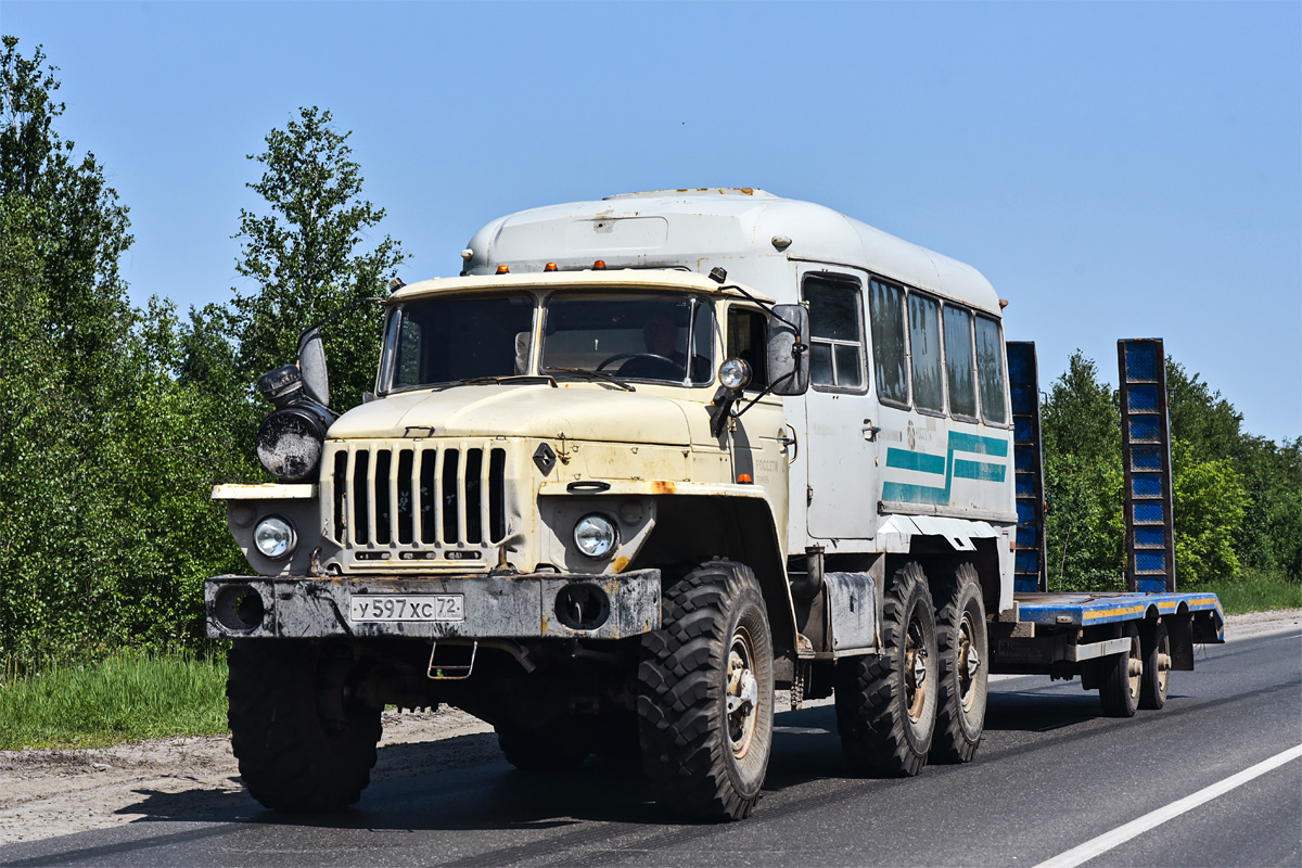 Тюменская область, № У 597 ХС 72 — Урал-4320-10