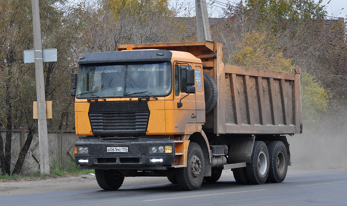 Омская область, № А 061 МС 155 — Shaanxi Shacman F2000 SX325x