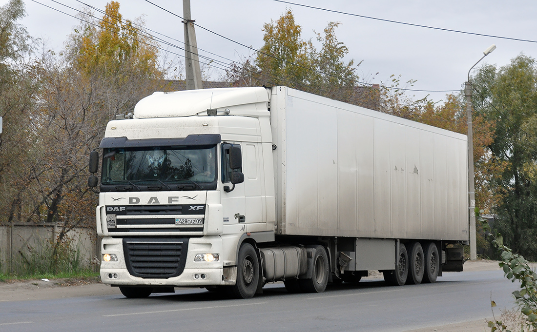 Карагандинская область, № 428 CAZ 09 — DAF XF105 FT