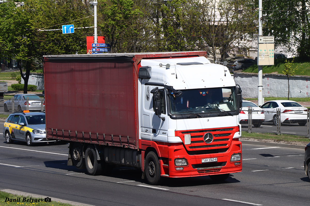 Могилёвская область, № АК 3340-6 — Mercedes-Benz Actros ('2003) 2541