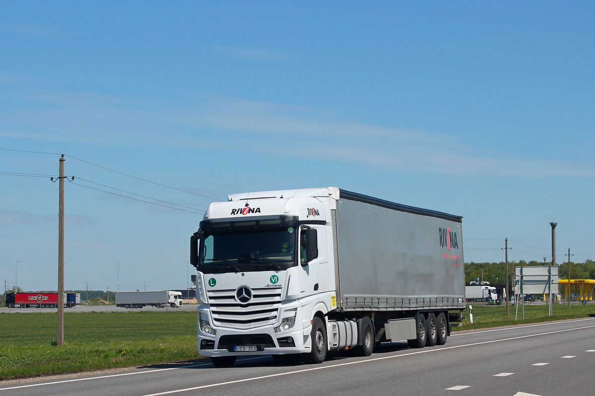 Литва, № LCS 353 — Mercedes-Benz Actros ('2011) 1845