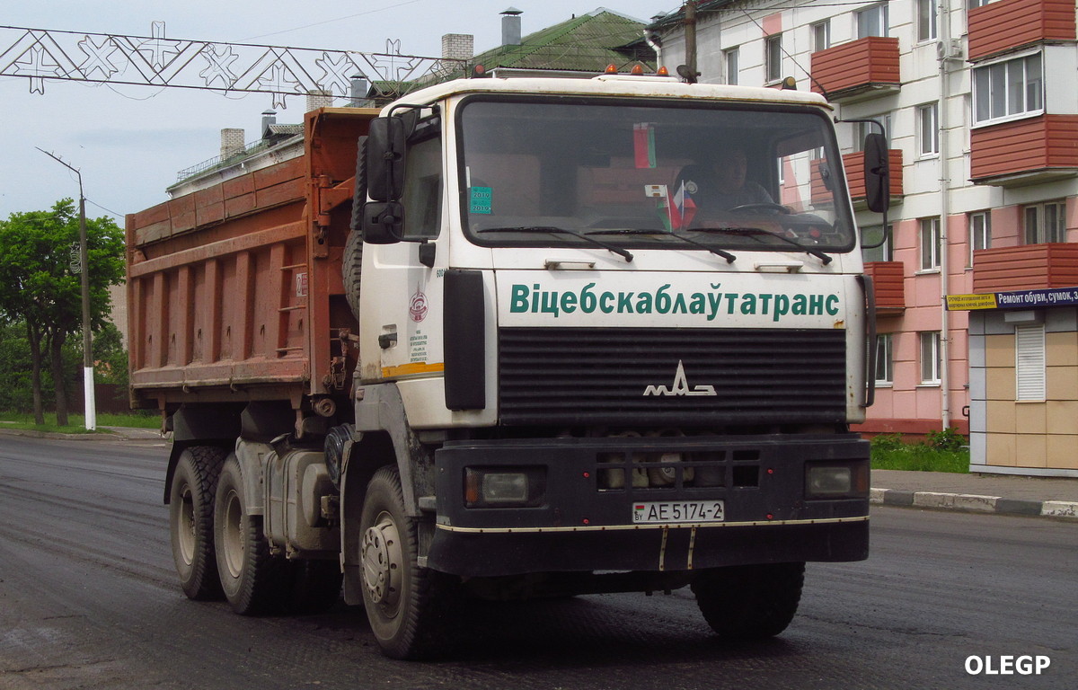 Витебская область, № АЕ 5174-2 — МАЗ-6501 (общая модель)