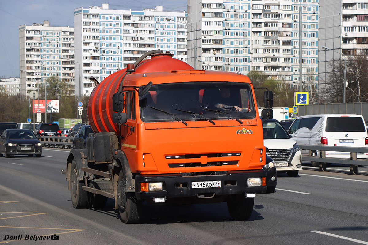 Москва, № К 696 АО 777 — КамАЗ-43253-A3(96)