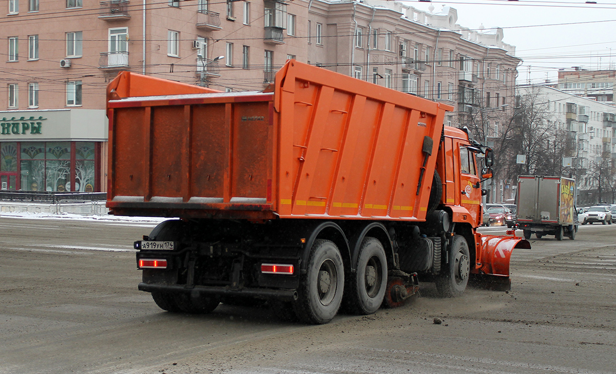 Челябинская область, № А 919 УН 174 — КамАЗ-6520-53