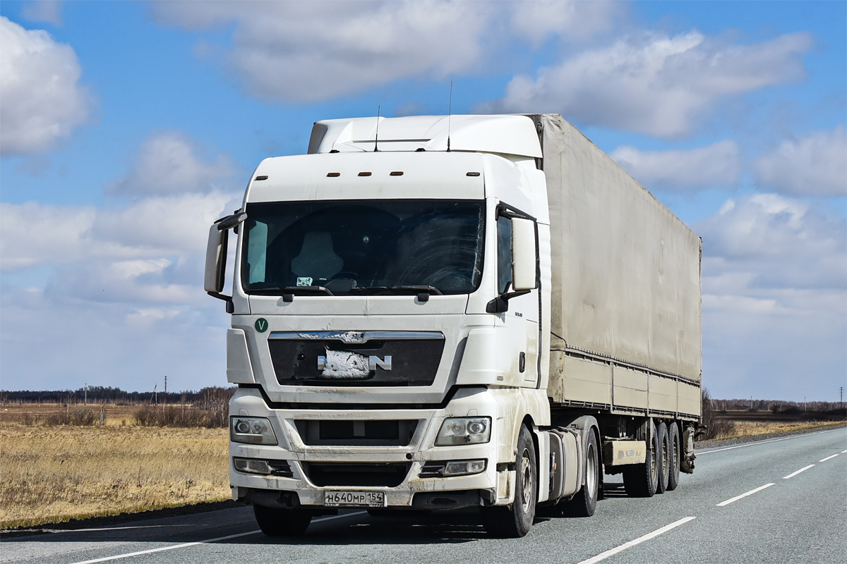 Новосибирская область, № Н 640 МР 154 — MAN TGX ('2007) 18.480