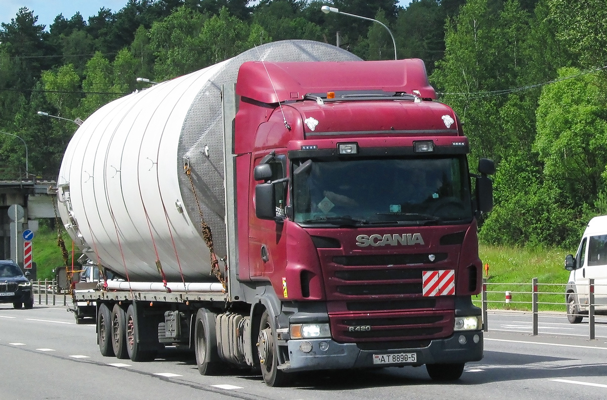 Минская область, № АТ 8890-5 — Scania ('2009) R420