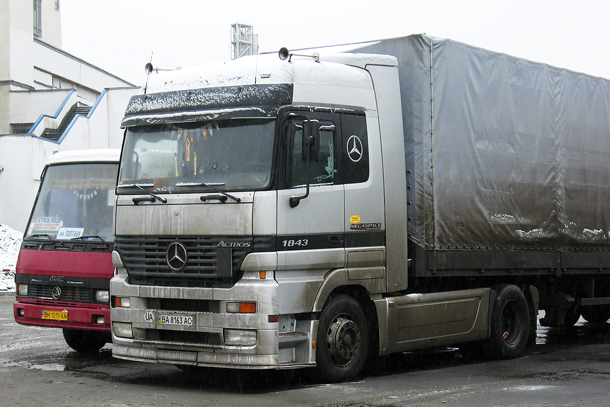 Кировоградская область, № ВА 8163 АС — Mercedes-Benz Actros ('1997) 1843