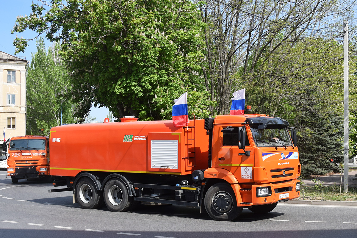 Волгоградская область, № У 151 КМ 34 — КамАЗ-65115 (общая модель)