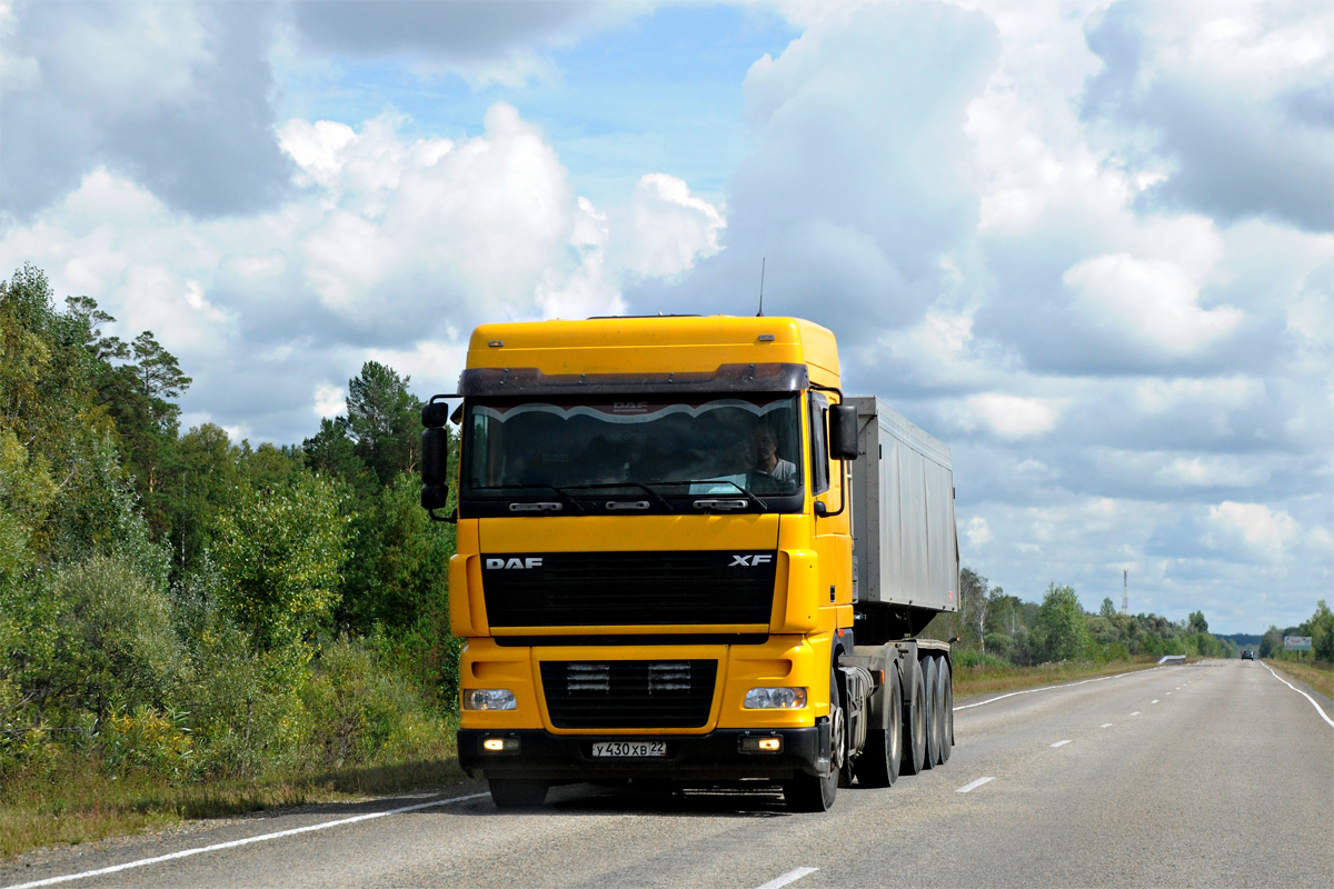 Алтайский край, № У 430 ХВ 22 — DAF XF95 FT
