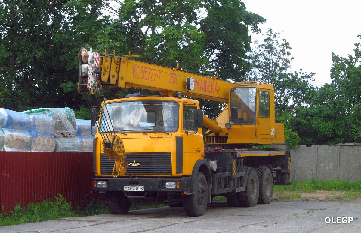 Витебская область, № АЕ 3610-2 — МАЗ-6303 (общая модель)