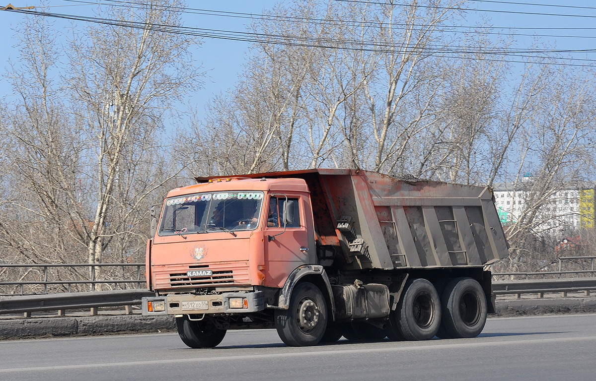 Омская область, № М 512 ХО 55 — КамАЗ-65115-02 [65115C]