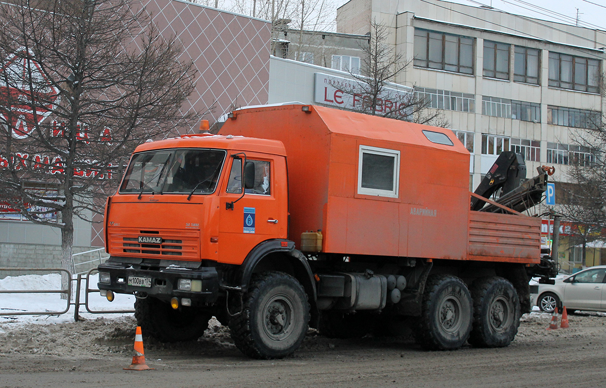 Челябинская область, № М 100 ВВ 174 — КамАЗ-43118-15 [43118R]