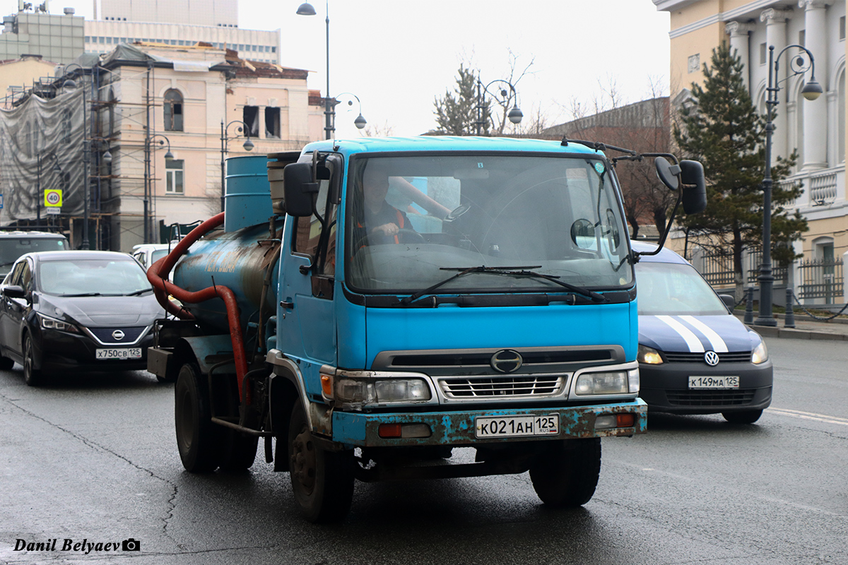 Приморский край, № К 021 АН 125 — Hino Ranger