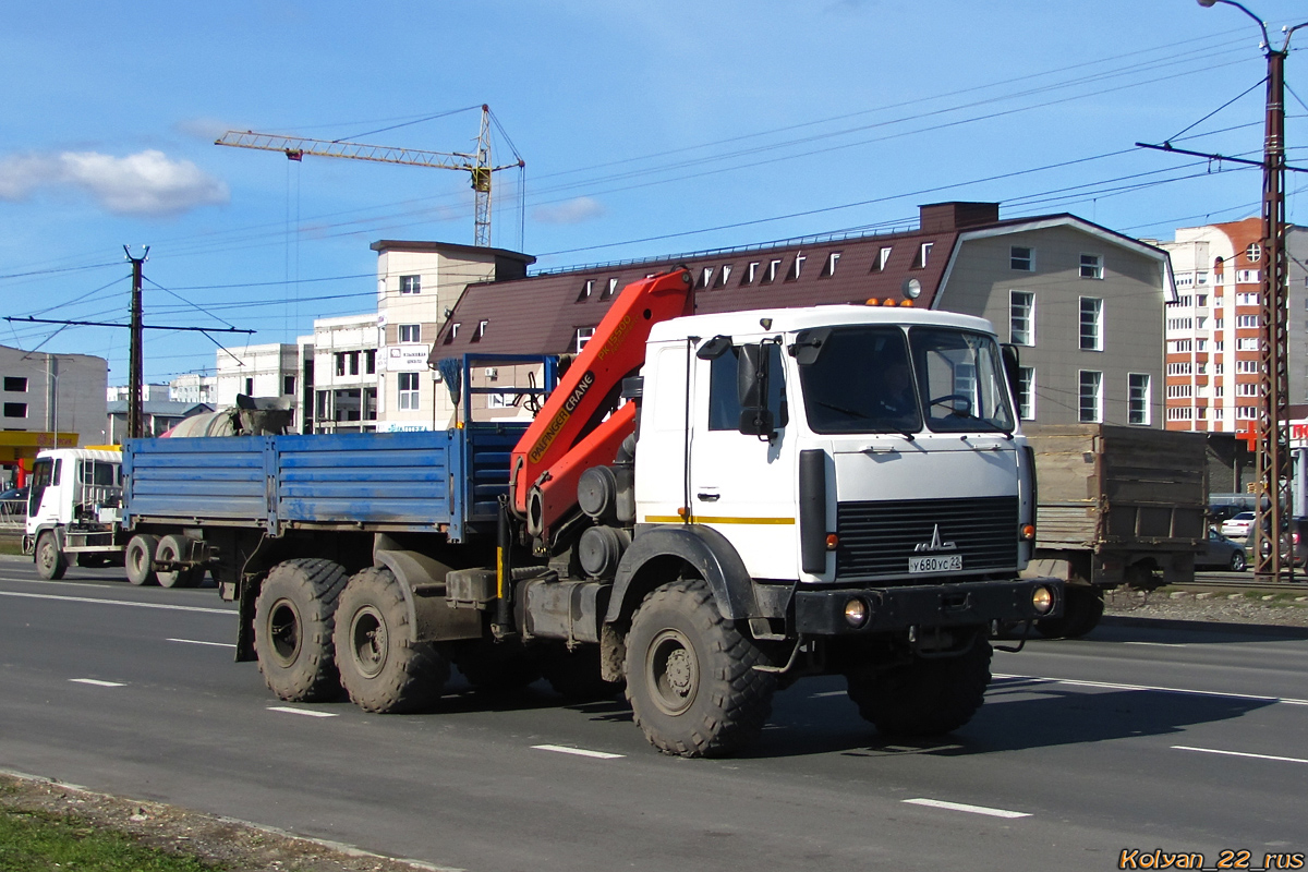 Алтайский край, № У 680 УС 22 — МАЗ-631705