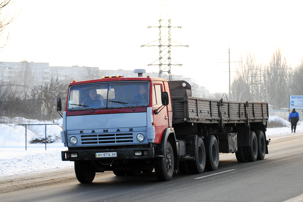 Донецкая область, № АН 8716 АК — КамАЗ-54112