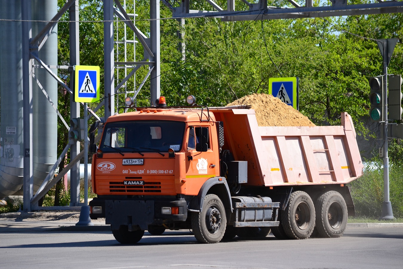 Волгоградская область, № 1033 — КамАЗ-65115-62