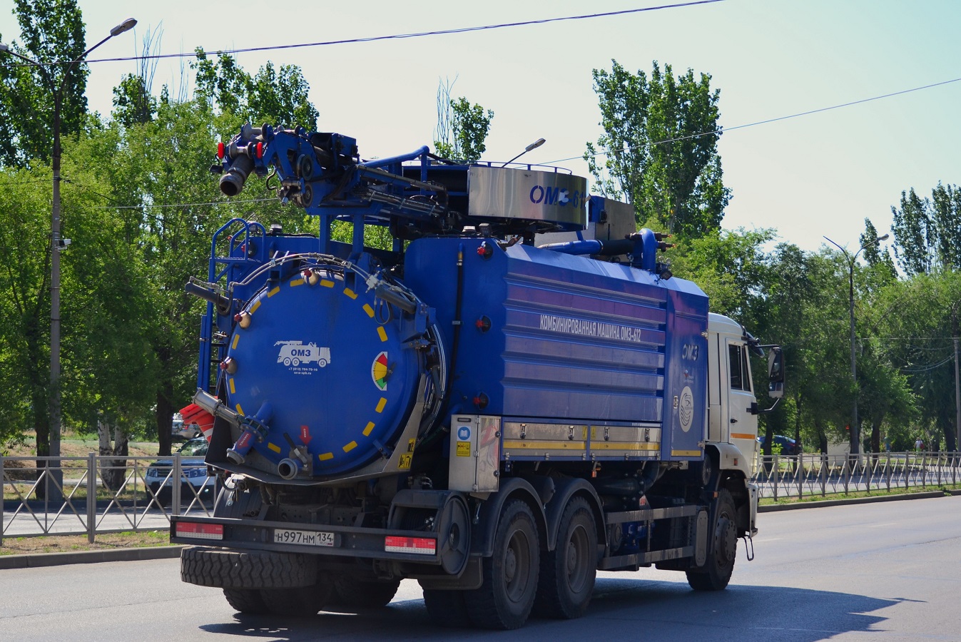 Волгоградская область, № Н 997 НМ 134 — КамАЗ-6520-B5(49)