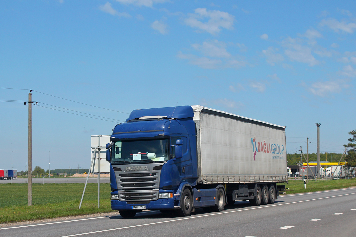 Литва, № MHF 774 — Scania ('2013) R440