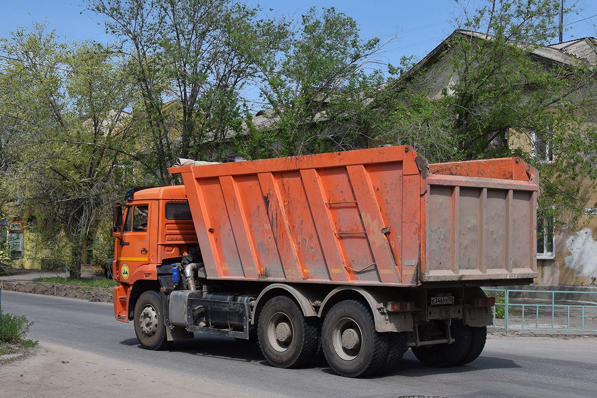 Волгоградская область, № Е 346 РУ 134 — КамАЗ-6520-63