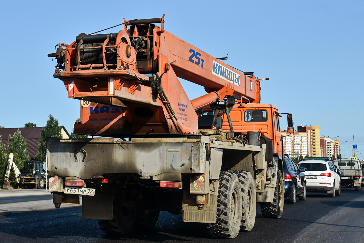 Тюменская область, № У 651 МР 72 — КамАЗ-43118-15 [43118R]