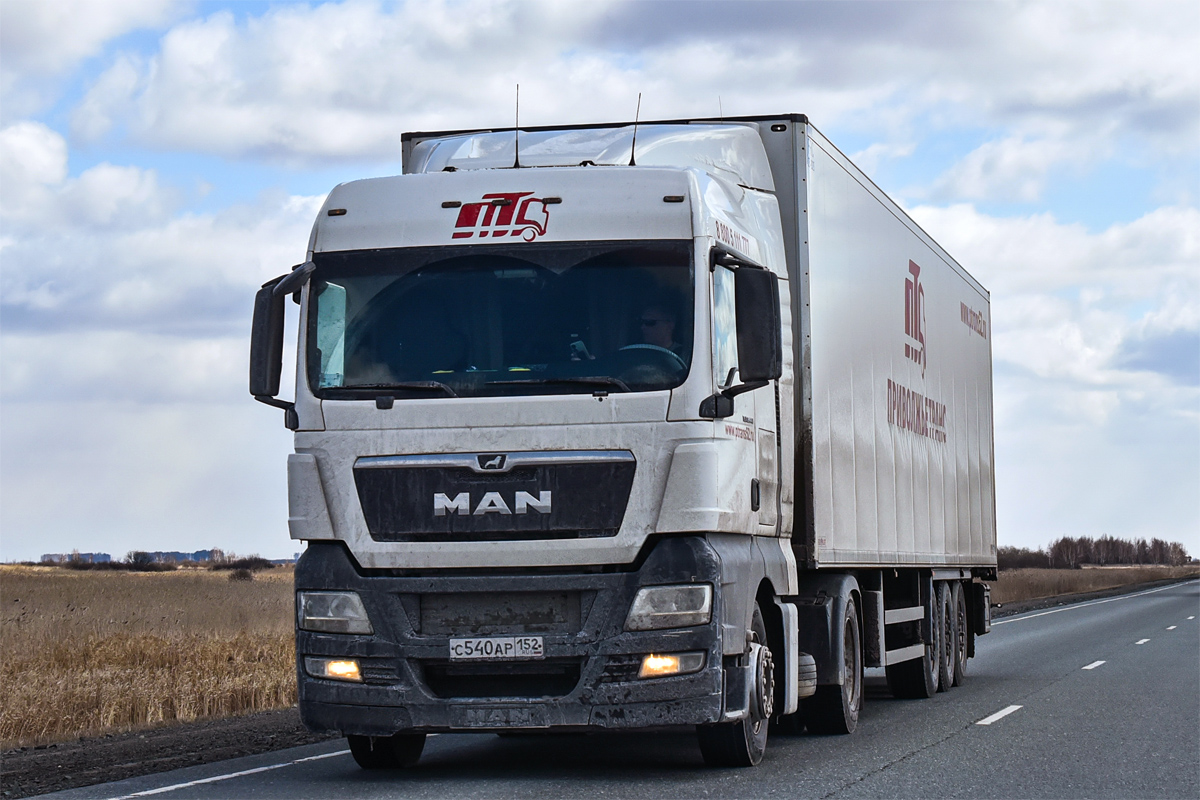 Нижегородская область, № С 540 АР 152 — MAN TGX ('2007) (общая модель)