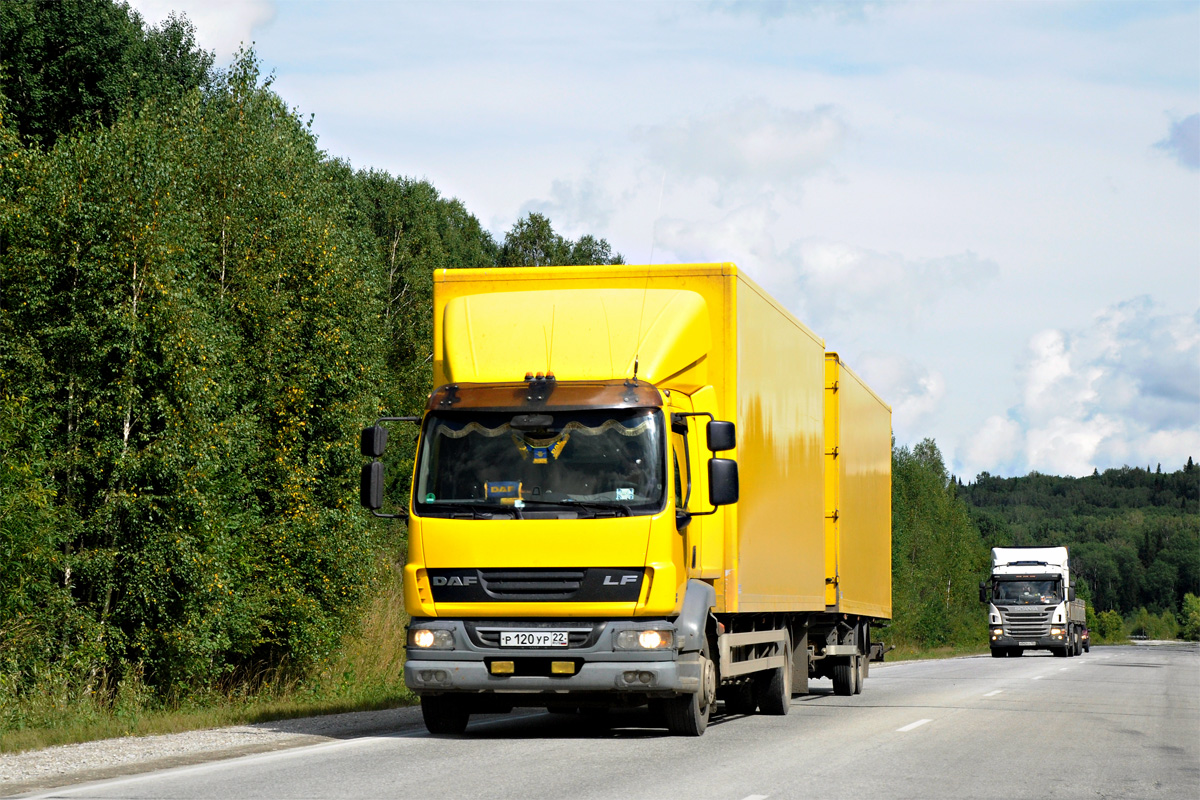 Алтайский край, № Р 120 УР 22 — DAF LF55 FA