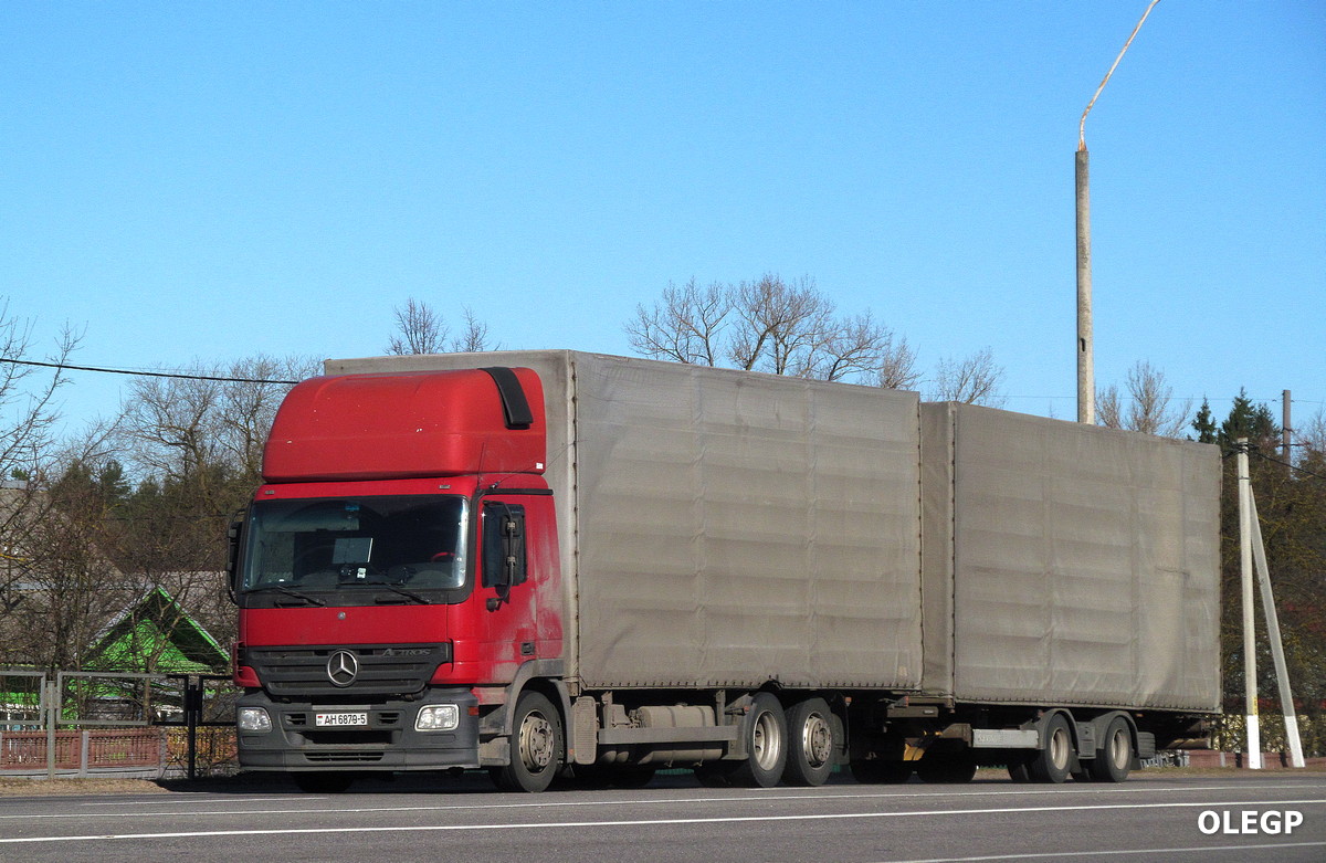Минская область, № АН 6879-5 — Mercedes-Benz Actros ('2003)