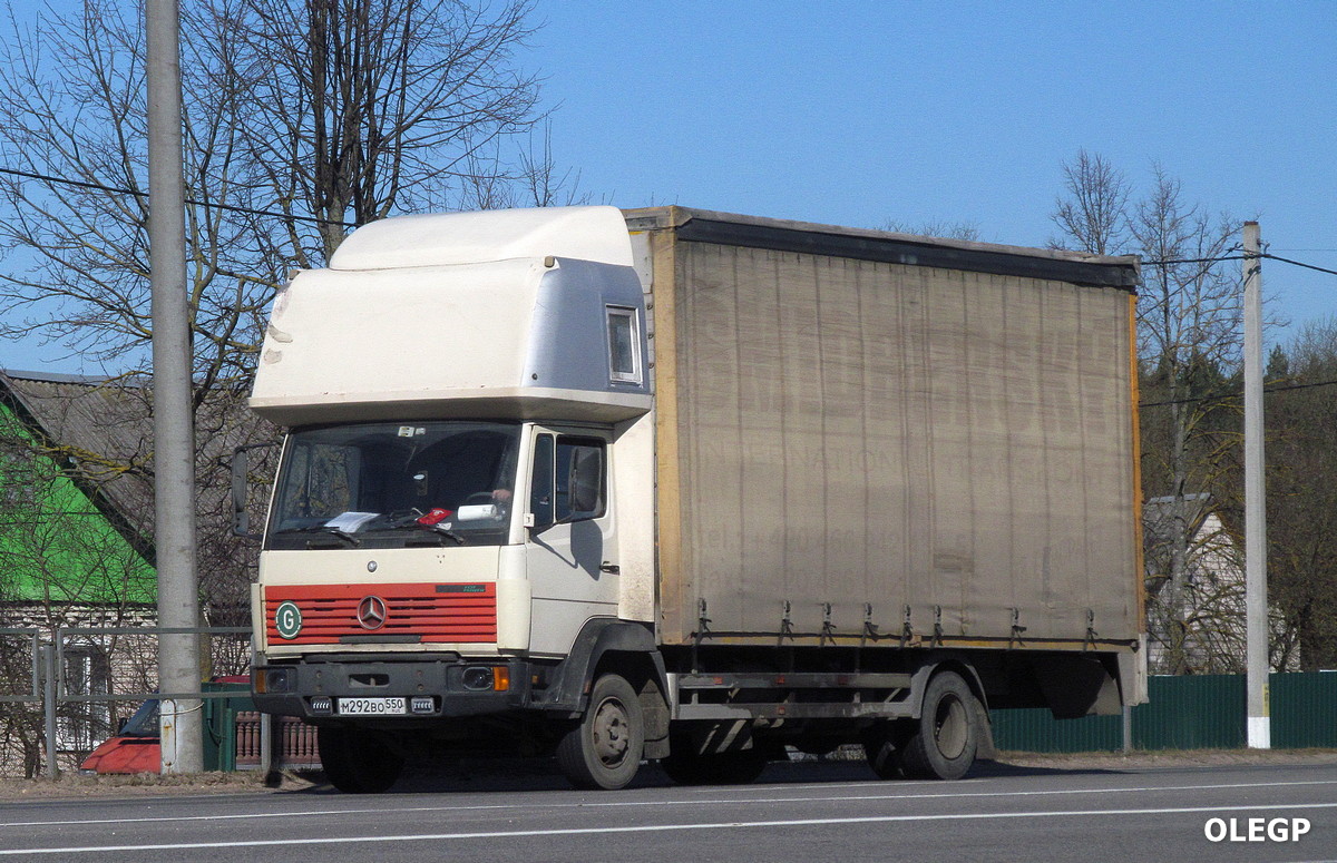 Московская область, № М 292 ВО 550 — Mercedes-Benz LK 814