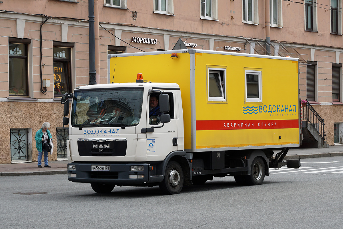 Санкт-Петербург, № В 656 ОН 178 — MAN TGL 8.180