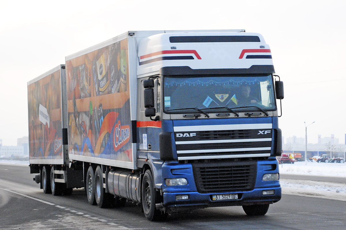 Киевская область, № АІ 5029 ВЕ — DAF XF95 FAR