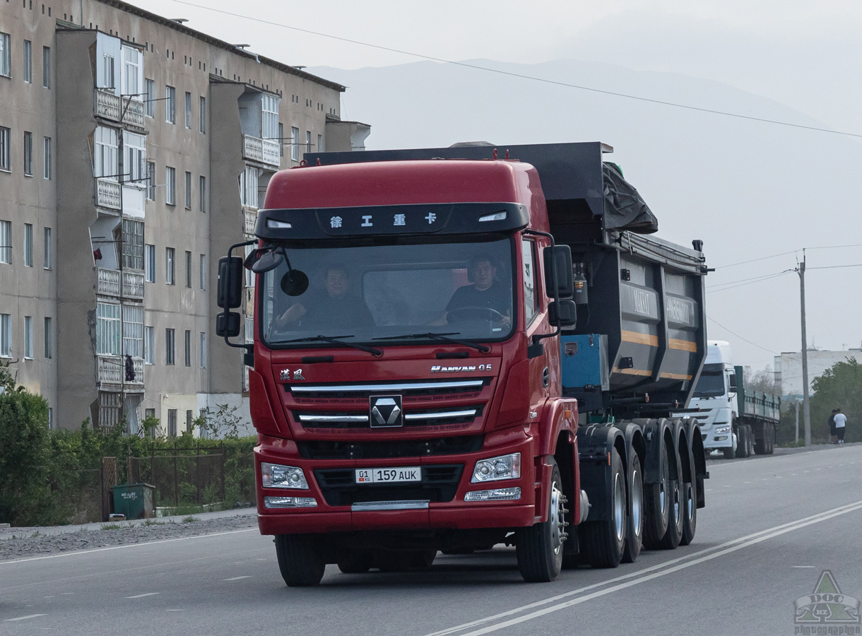 Киргизия, № 01 159 AUK — XCMG (общая модель)