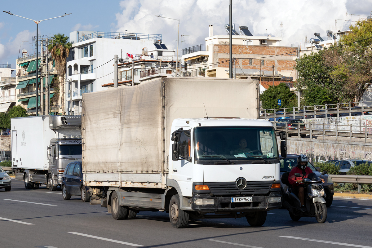Греция, № IYK-7546 — Mercedes-Benz Atego 817